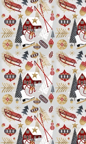 Christmas Chalet Collection E