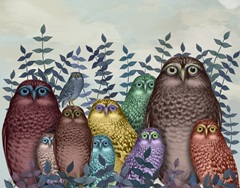 Fab Funky Owl Fun Collection A