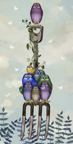 Fab Funky Owl Fun Collection B