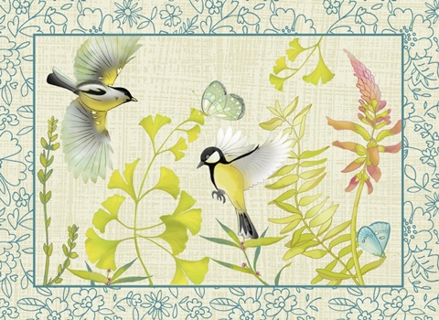 Graphic Bird Collection A