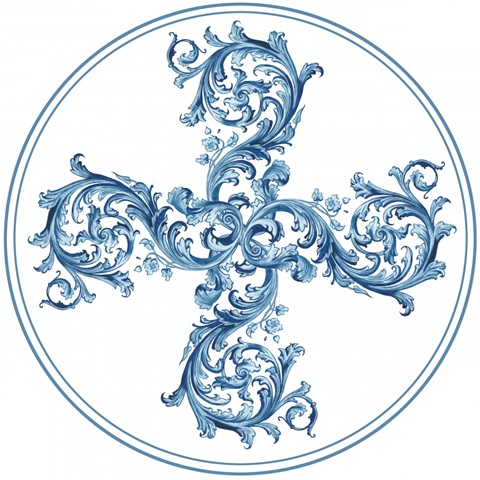 Indigo Bird and Branch Collection F