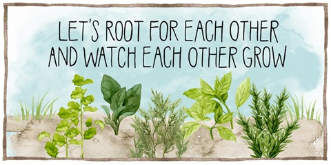 Watercolor Herb Collection D