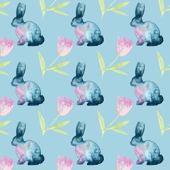 Easter Tulips Collection I