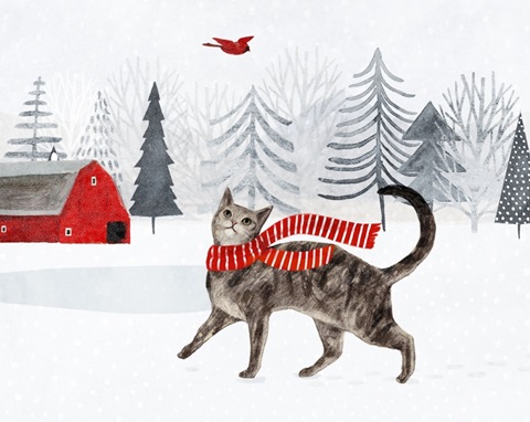 Christmas Cats and Dogs Collection A