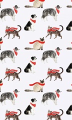 Christmas Cats and Dogs Collection E