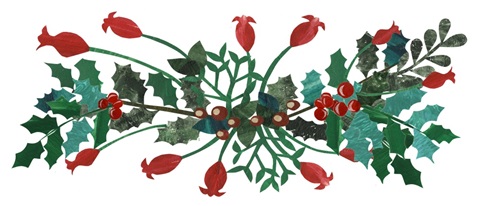 Cut Wreath Christmas Collection D
