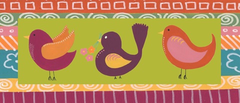 Cute Birds Collection D