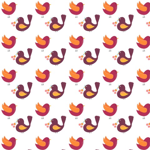 Cute Birds Collection H