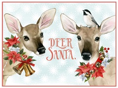 Deer Christmas Collection A