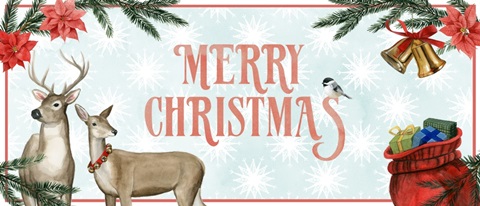 Deer Christmas Collection D