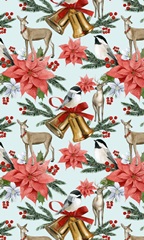 Deer Christmas Collection E