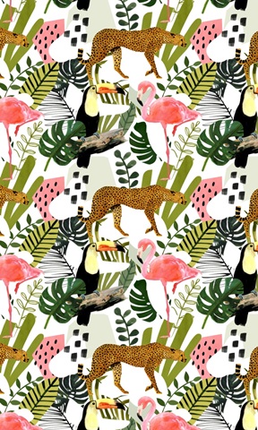 Flamingo Forest Collection E