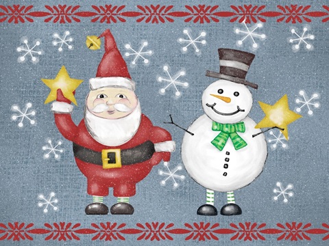 Folksy Christmas Collection A