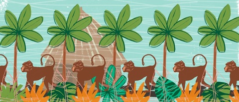 Graphic Jungle Collection D