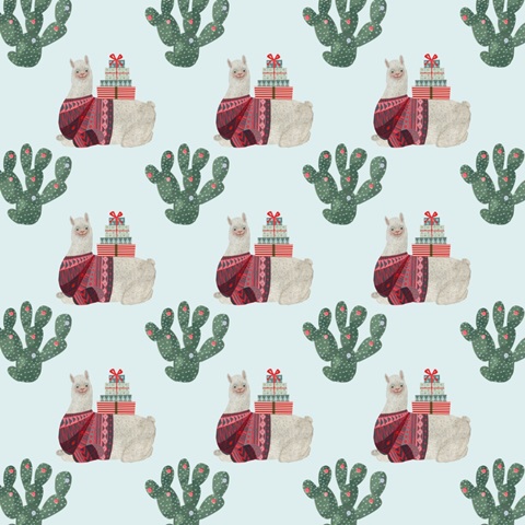 Holiday Llama Collection G