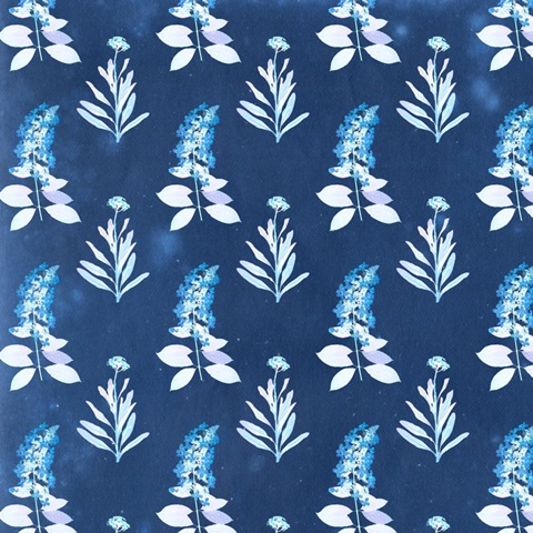 Indigo Florals Collection F