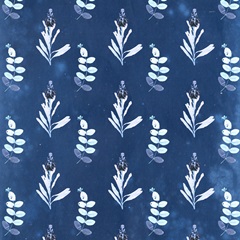 Indigo Florals Collection H