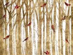 Red Bird Christmas Collection A