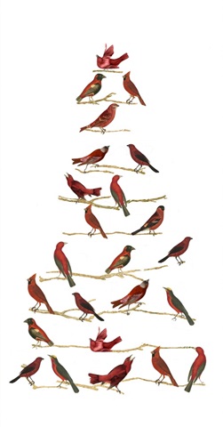 Red Bird Christmas Collection B