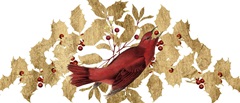 Red Bird Christmas Collection D