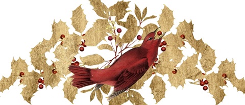 Red Bird Christmas Collection D