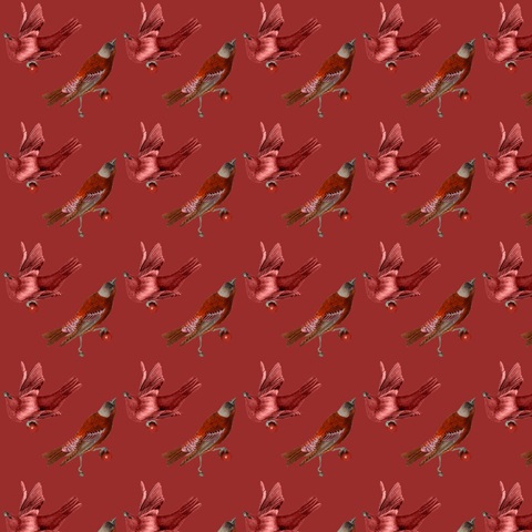 Red Bird Christmas Collection I