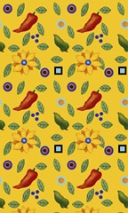 Spanish Peppers Collection E