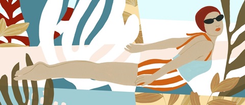 Vintage Swim Collection D