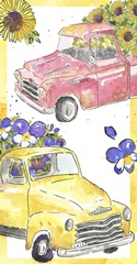 Flower Truck Collection B