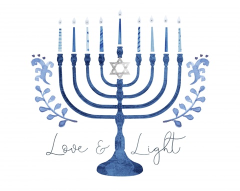 Indigo Hanukkah Collection A