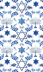Indigo Hanukkah Collection E