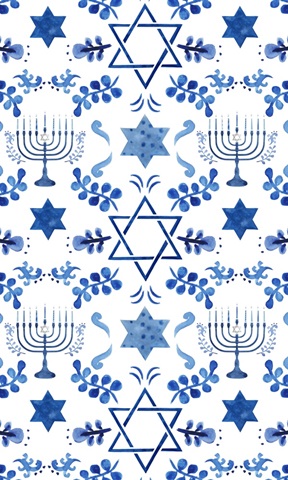 Indigo Hanukkah Collection E
