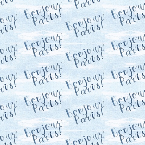 Bonjour Paris Collection I