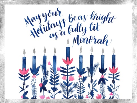 Boho Hanukkah Collection A