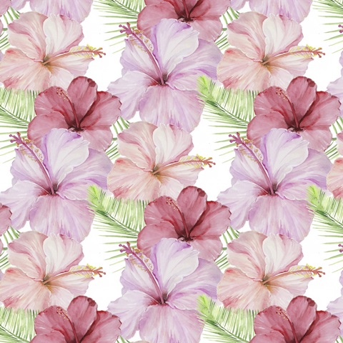 Hibiscus and Hummingbird Collection G