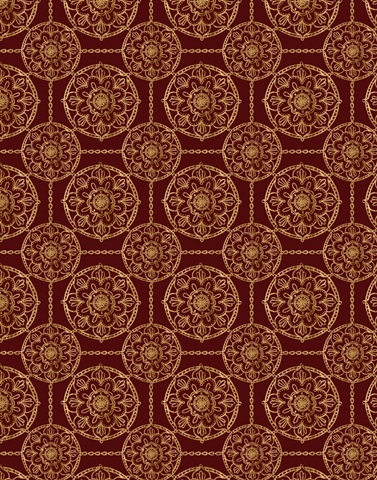 Metallic Medallion Repeats A