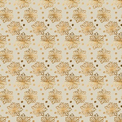 Metallic Medallion Repeats B