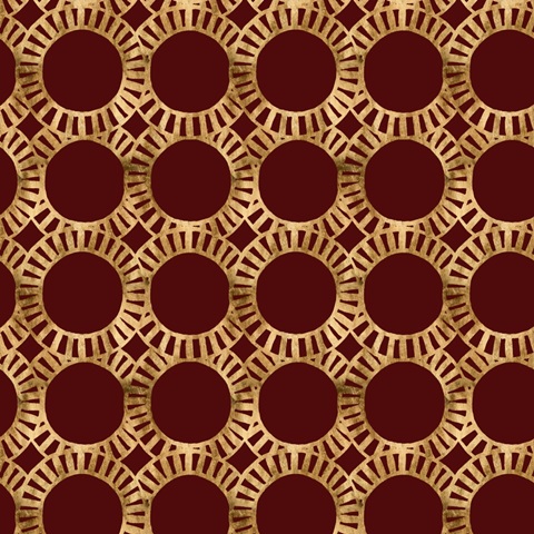 Metallic Medallion Repeats G