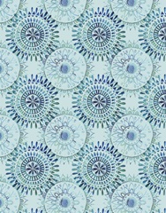 Peacock Mandala Repeats A