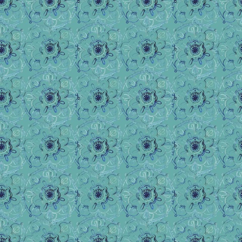 Peacock Mandala Repeats D