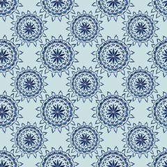 Peacock Mandala Repeats E