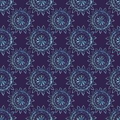 Peacock Mandala Repeats F