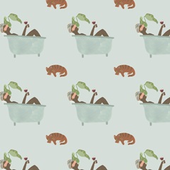 Plant Lady Bath Collection I