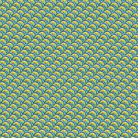 Plumed Peacock Repeats E