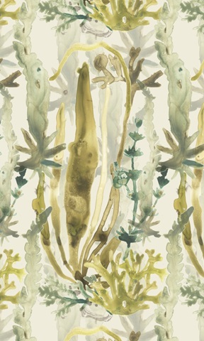 Vintage Sea Fronds Collection E