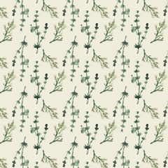 Vintage Sea Fronds Collection H