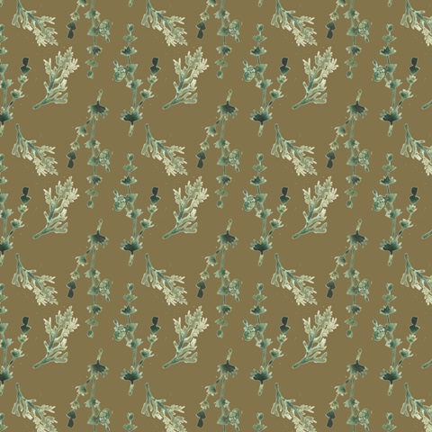 Vintage Sea Fronds Collection I