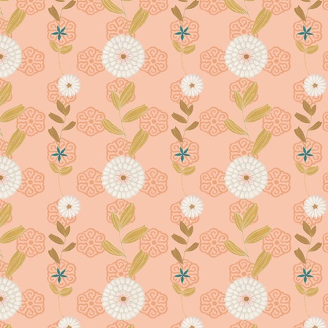 Whimsical Flower Repeats C