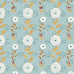 Whimsical Flower Repeats D