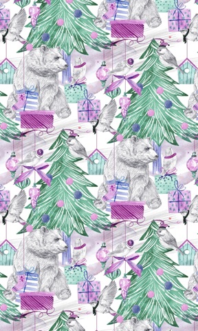 December Tree Collection E